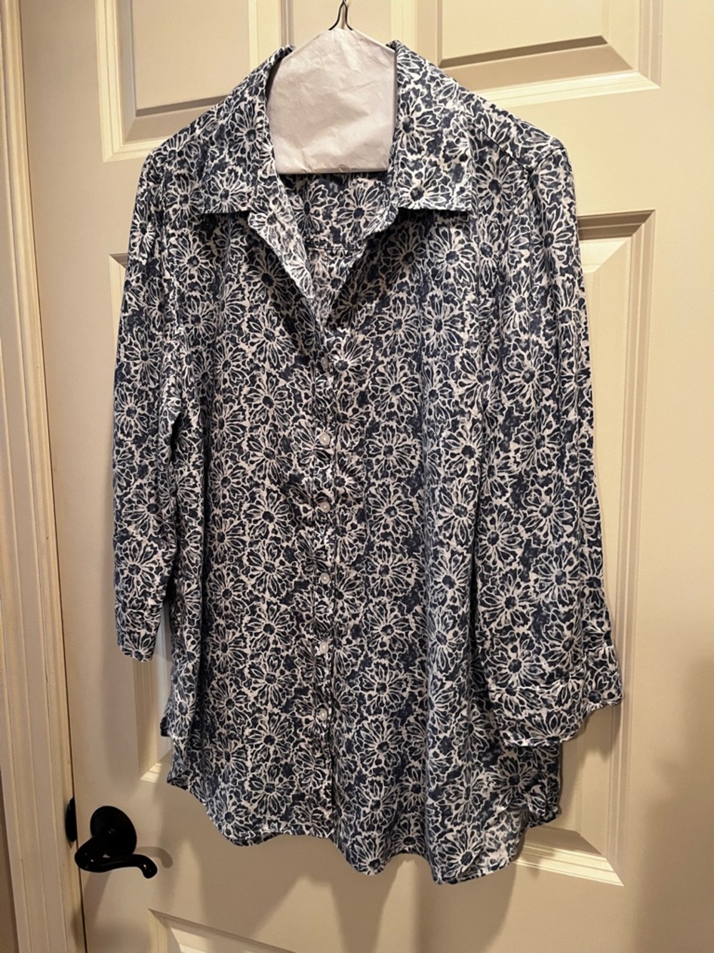 Talbots Linen Blouse